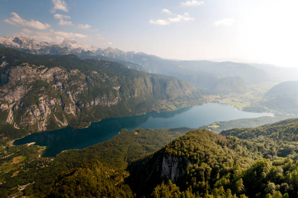 istock Bohinj lake viewed from above 1025268450