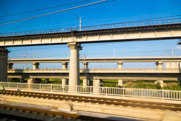 istock Railway bridge, transportation, travel 1025276942