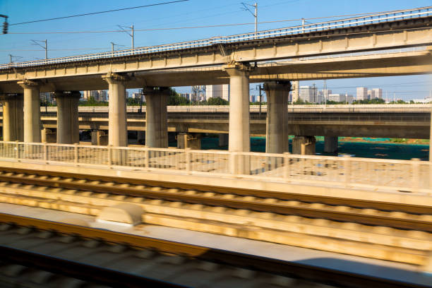 istock Railway bridge, transportation, travel 1025287318