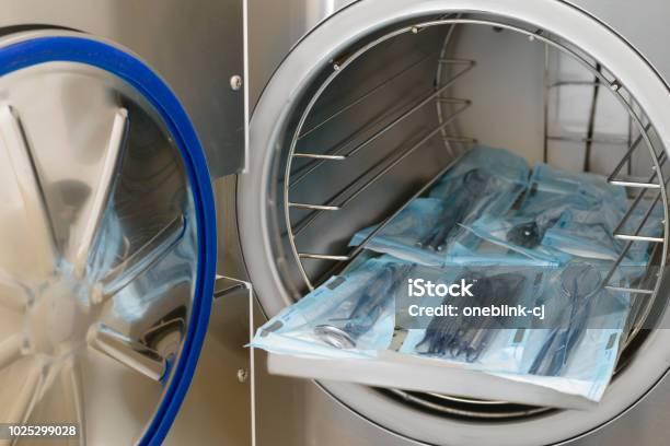 Dental Sterilizer Stock Photo - Download Image Now - Disinfection, Surgical Equipment, Hygiene