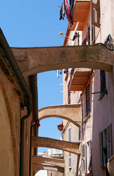 istock Old street in Bonifacio citadel 1025299238