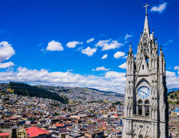 istock Ecuador, panoramic view of Quito 1025324602
