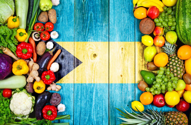 istock Fresh fruits and vegetables from Bahamas 1025350722