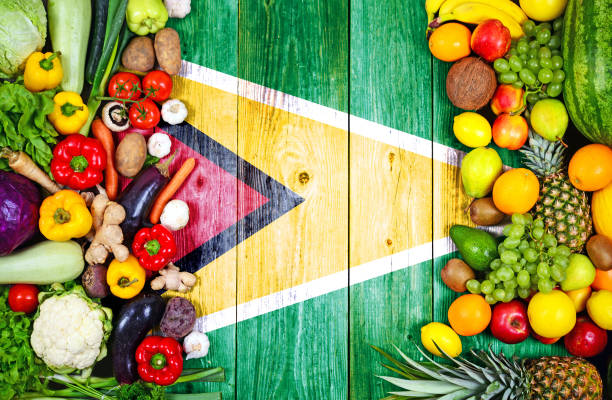 istock Fresh fruits and vegetables from Guyana 1025350910