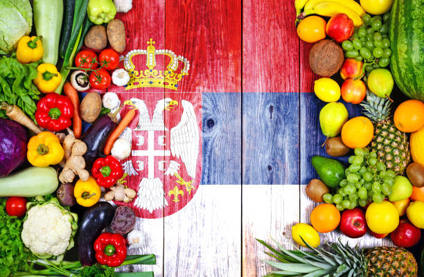 istock Fresh fruits and vegetables from Serbia 1025361924