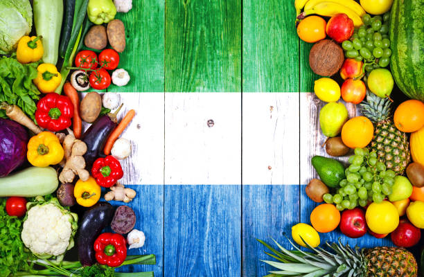 istock Fresh fruits and vegetables from Sierra Leone 1025361930