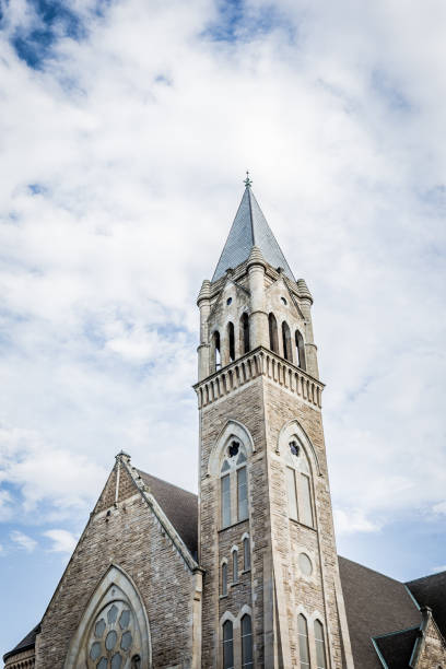 istock Steeple of classic church 1025411444