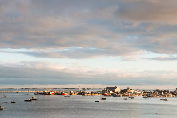 istock Autumn sunset in Provincetown 1025425788