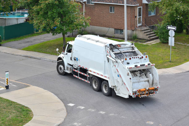 Transportation, " Waste Disposal, Garbage Collection Truck " stock photo