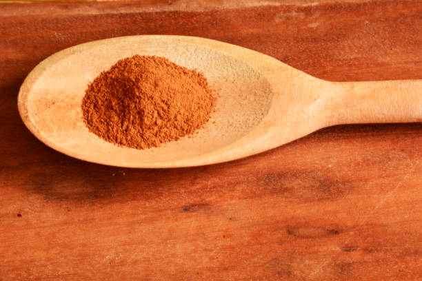 istock cinnamon powder in wooden spoon 1025457038