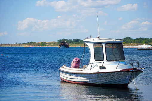 A boat ride on the Black Sea. Nessebar and Sunny Beach, Bulgaria.