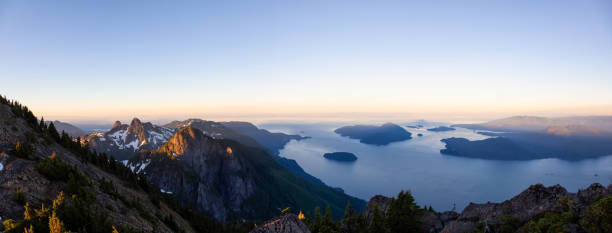 istock Panoramic Landscape view of Howe Sound 1025463716