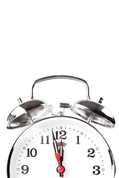 istock Alarm Clock with a Couple Minutes Before New Years 1025466990