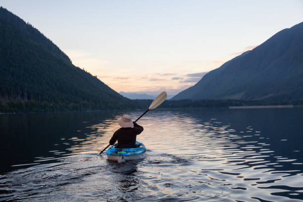 istock Kayaking in Jones Lake, BC 1025474182