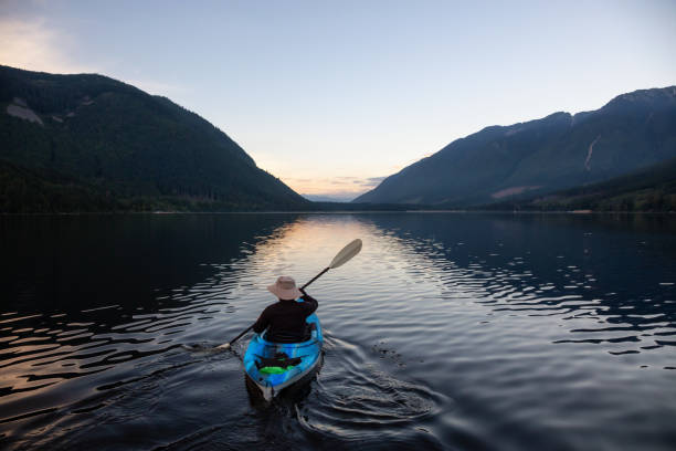 istock Kayaking in Jones Lake, BC 1025474188