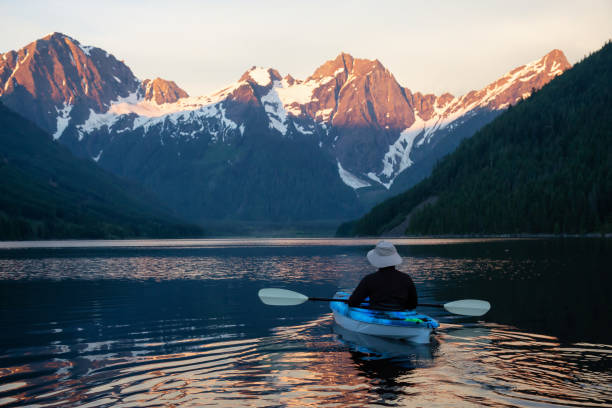 istock Kayaking in Jones Lake, BC 1025474254