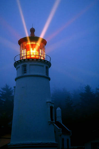istock historic umpqua lighthouse on oregon coast 102548402