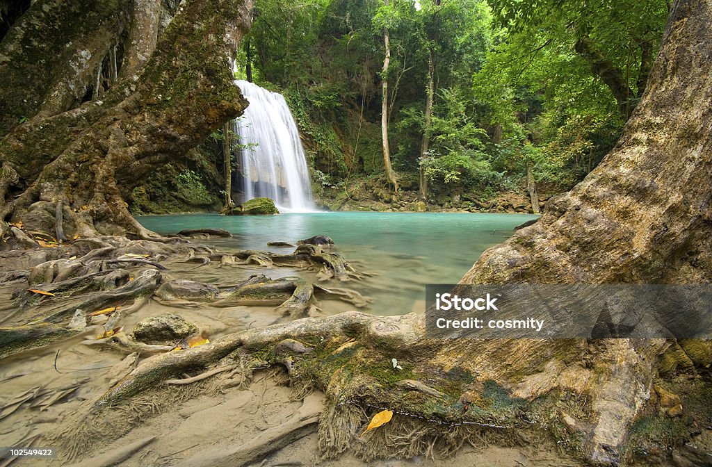 Jungle водопады - Стоковые фото Азия роялти-фри