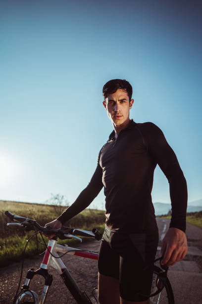 istock Man resting after long cycling 1025504234