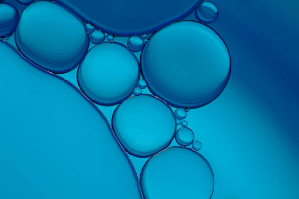 istock Oil in water, abstract background 1025533620