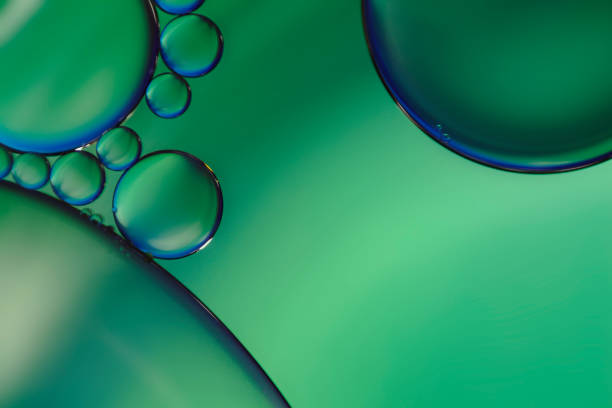 istock Oil in water, abstract background 1025533684