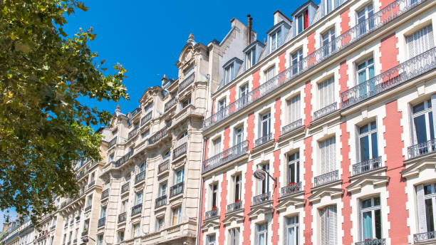 istock Paris, beautiful pink building 1025539002