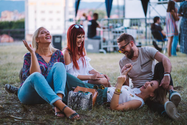 istock Friends enjoying a day in the park 1025539016