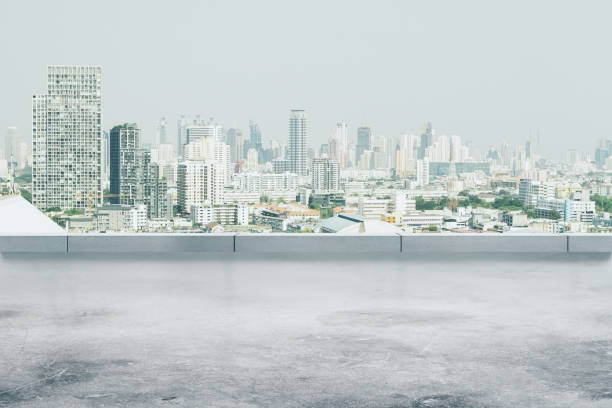 istock Dull city wallpaper 1025539918