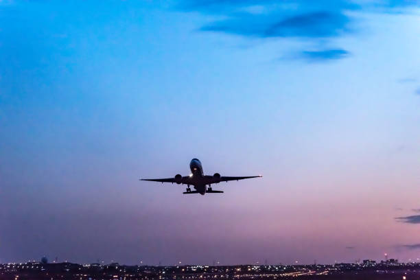 istock Airplane take-off Pearson International airport 1025552500