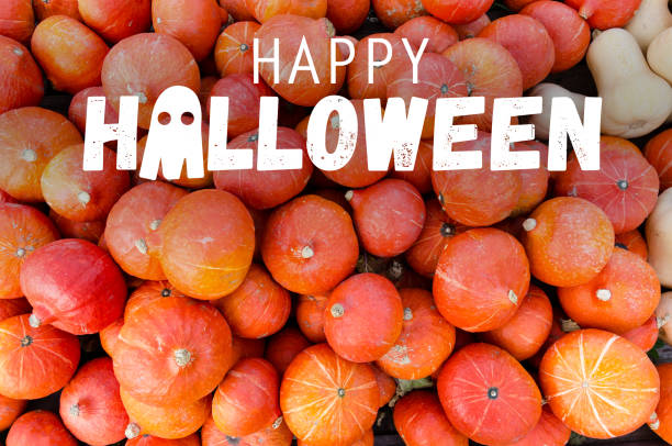 istock Happy Halloween pumpkins 1025555482