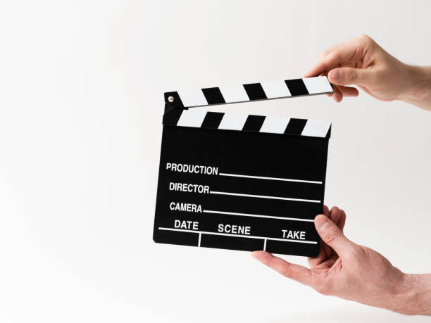 istock Blank Film Slate 1025572402