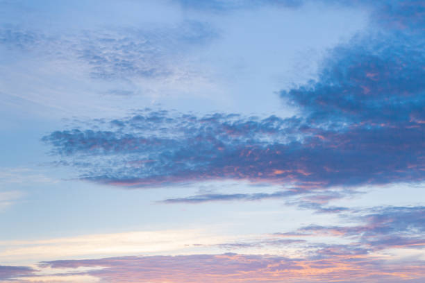 istock Beautiful summer sunset with clouds over the sea 1025617088