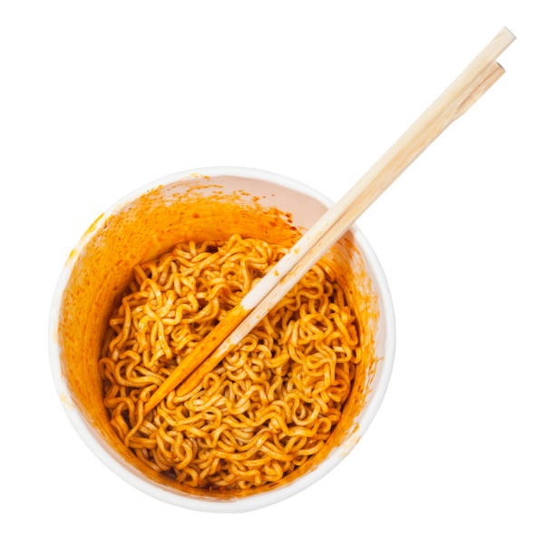 istock chopsticks in cup with spicy instant noodles 1025622392