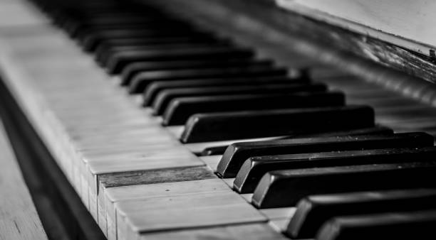 Close-Up Of Piano Keys