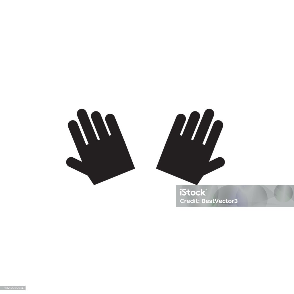 Deaf Sign Language Icon Vector Sign And Symbol Isolated On White