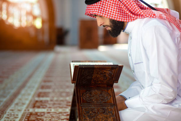 istock Religious Muslim man praying together inside the mosque 1025652092