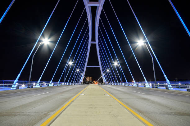 istock Lowry Ave Bridge Minneapolis, Minnesota at night 1025699124