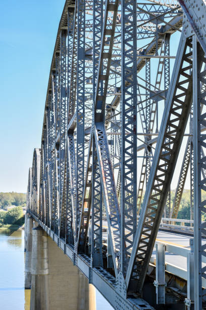 istock Steel Bridge across a River 1025722956