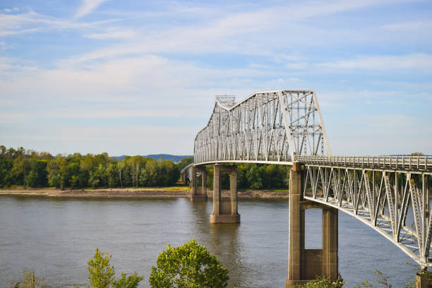 istock Steel Bridge across a River 1025723250