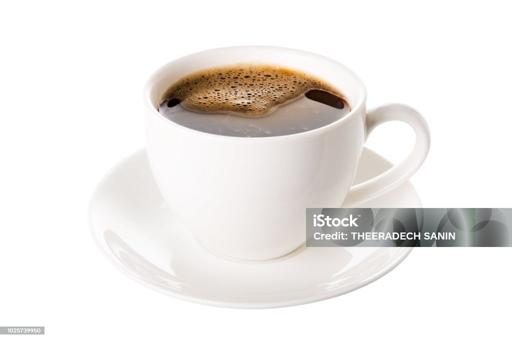 Taza de café aislado - Foto de stock de Café - Bebida libre de derechos