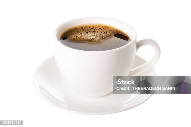 Coffee Cup Isolated Stock Photo - Download Image Now - Coffee - Drink, Cup, Coffee Cup