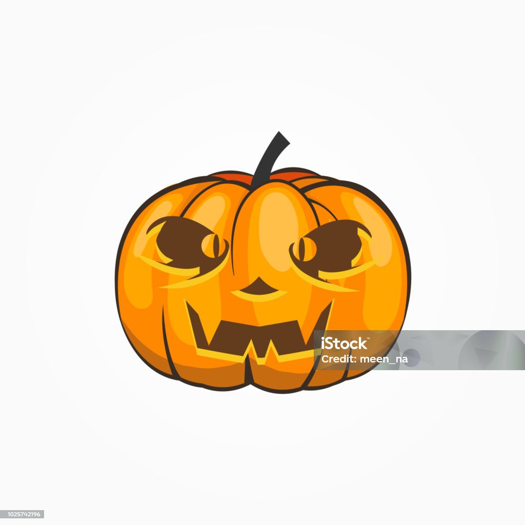 Ilustración de Estilo De Dibujos Animados De Calabazas De Halloween y más  Vectores Libres de Derechos de Calabaza gigante - iStock
