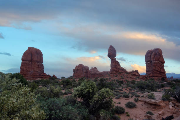 istock Balanced Rock, Arches National Park, Moab, Utah USA 1025786650