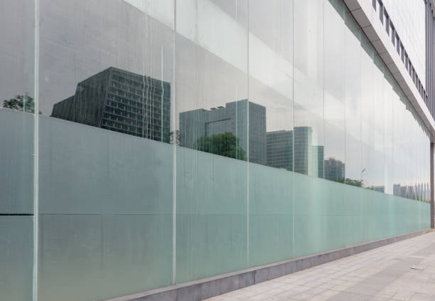 istock Office building glass windows ,chengdu,china 1025818262