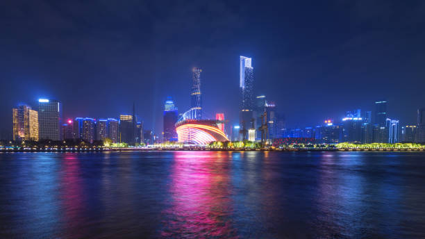 istock Modern metropolis skyline,guangzhou, China, 1025823778