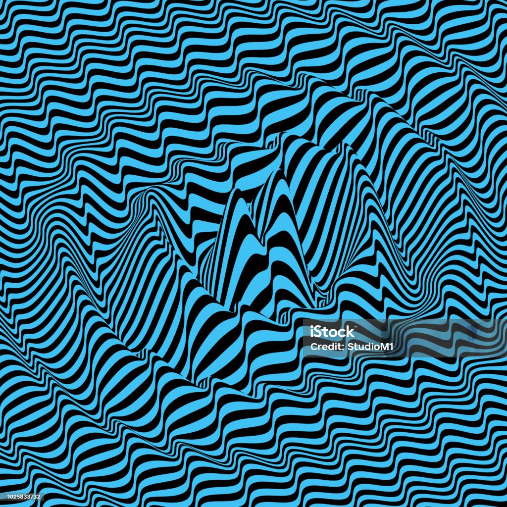 Waveform Distortion Indesign Waveform Background Dynamic Visual Effect Surface Distortion Pattern ...