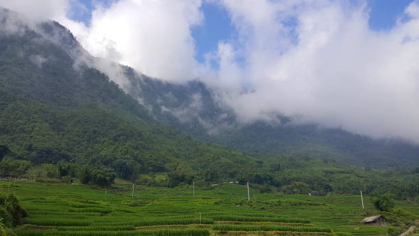 istock Asian Mountains Sapa Vietnam With Cloudy Sky 2 1025858402