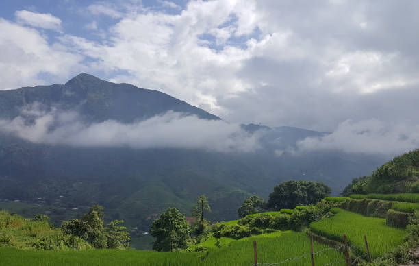 istock Asian Mountains Sapa Vietnam With Cloudy Sky 3 1025858408