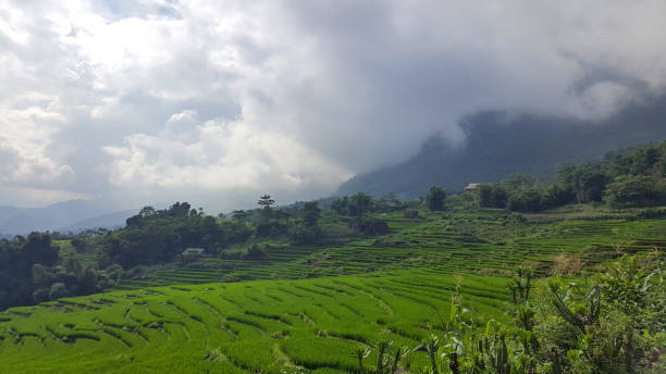 istock Asian Mountains Sapa Vietnam With Cloudy Sky 5 1025858520