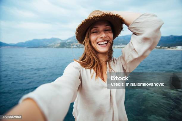 Selfie Stock Photo - Download Image Now - Women, Selfie, Tourist